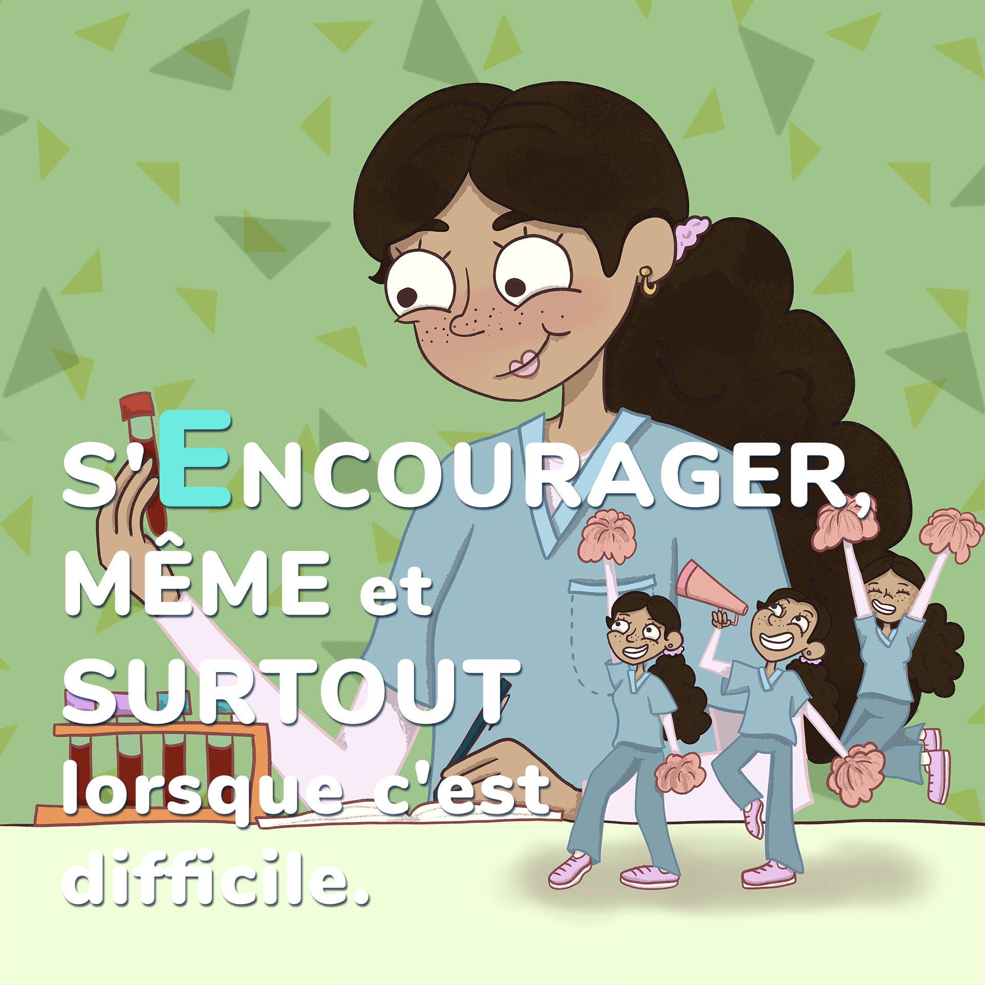 S'encourager, même et surtout lorsque c'est difficile
